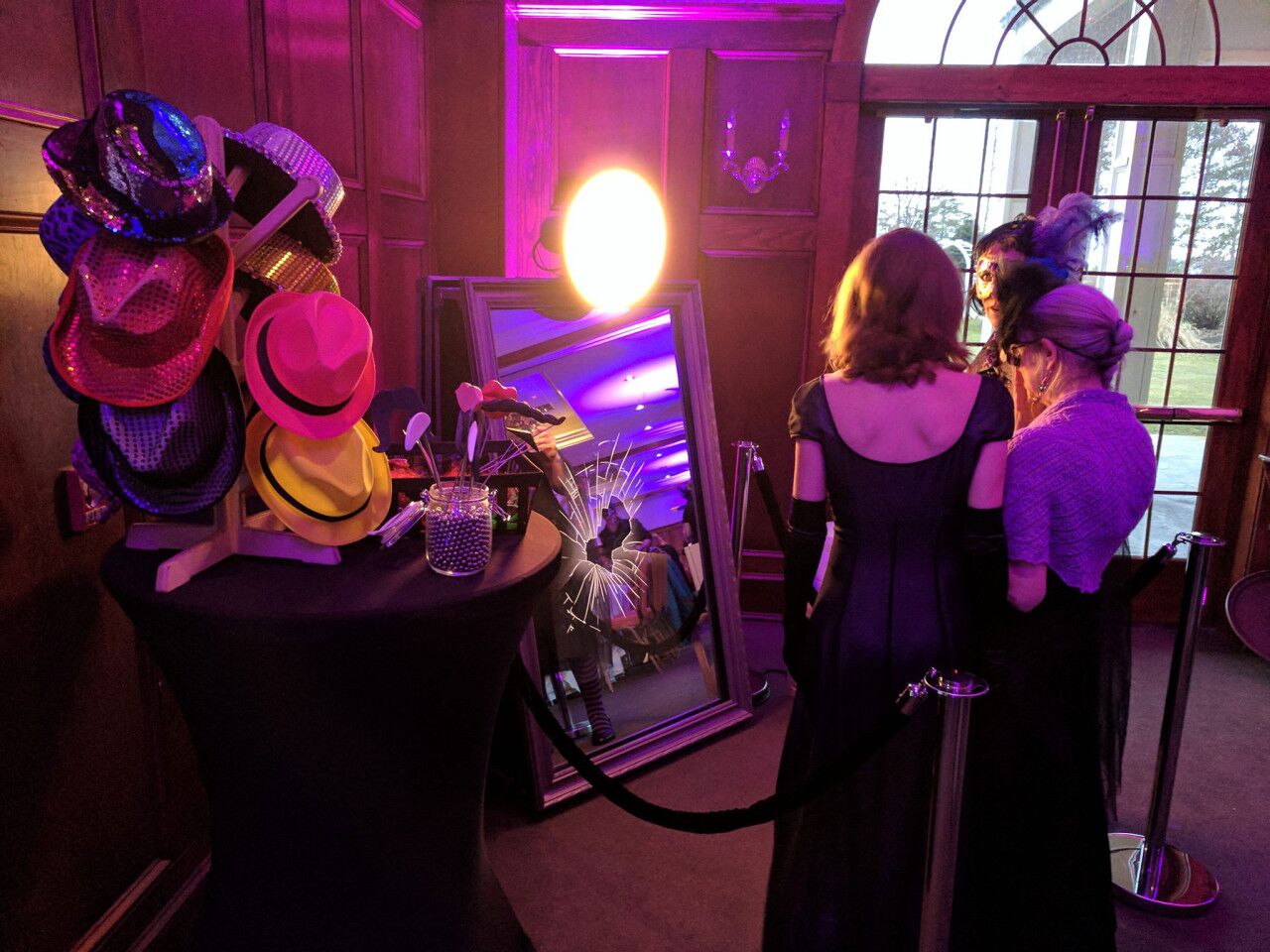 photo booth rental digital backdrop